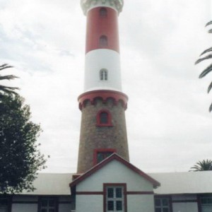 The Swakopmund lighthouse.