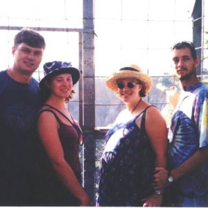 Josh, Sue, Emma as a bump, Myself and Vaugh at the Groot Gat.